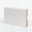 Плинтус МДФ Deartio W02-120 белый 120х16х2050