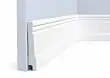 Плинтус дюрополимерный под покраску Hiwood B90 фигурный 2000x90x15