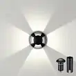 Встраиваемый грунтовый светильник Odeon Light Wald 6662/3GL LED 3W