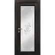 Межкомнатная дверь La Porte серия Master модель 400.1 конго стекло Милена