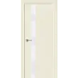 Межкомнатная дверь La Porte серия Modern модель 100.1S эмаль слоновая кость со стеклом