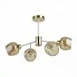 Люстра потолочная Lumion Odell 5650/4C 4*60W белый, золотой