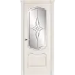 Межкомнатная дверь La Porte серия Classic модель 300.4 ясень карамель со стеклом Эстет