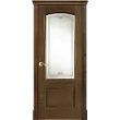 Межкомнатная дверь La Porte серия Classic модель 300.2 дуб миндаль со стеклом Монро