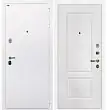 Входная дверь металлическая Интекрон Колизей White / КВ-2 белая матовая