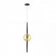 Подвесной светильник Odeon Light Pendant 4684/1 черный/янтарный