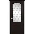 Межкомнатная дверь La Porte серия New Classic модель 200.4 ясень браун со стеклом Ромб
