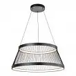 Люстра подвесная Lussole Macon цвет черный арт. LSP-7310 3000K 1*75W LED