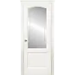 Межкомнатная дверь La Porte серия New Classic модель 200.4 ясень бланко со стеклом Белла