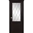 Межкомнатная дверь La Porte серия New Classic модель 200.1 ясень браун со стеклом Ромб