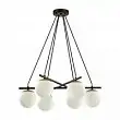 Люстра Lumion Randi 5212/6 6*60W черный, золотой