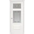 Межкомнатная дверь La Porte серия Classic модель 300.6 ясень бланко со стеклом Арно