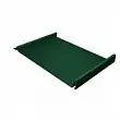 Фальцевая кровля кликфальц Grand Line 0.5 Satin Мatt с пленкой на замках RAL 6005 зеленый мох
