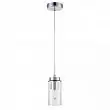 Подвес Lumion Isha цвет хром, прозрачный арт. 8102/1A  1*40W E14