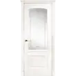 Межкомнатная дверь La Porte серия Classic модель 300.2 ясень бланко со стеклом Монро