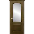 Межкомнатная дверь La Porte серия New Classic модель 200.4 дуб коньяк со стеклом Белла