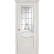 Межкомнатная дверь La Porte серия Classic модель 300.7 ясень бланко витраж с бевелсами Модена