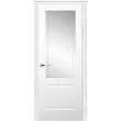Межкомнатная дверь La Porte серия New Classic модель 200.1 ясень бланко матовое стекло Эльза