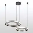 Люстра подвесная Lussole Macon цвет черный арт. LSP-7306 3000K 1*77W LED
