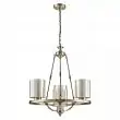 Люстра Lumion Riverly 6524/4 4*60W античная латунь