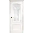 Межкомнатная дверь La Porte серия Classic модель 300.2 ясень бланко со стеклом Тесса
