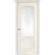 Межкомнатная дверь La Porte серия Classic модель 300.2 ясень карамель со стеклом Монро