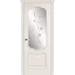 Межкомнатная дверь La Porte серия Classic модель 300.4 ясень карамель со стеклом Вьюн