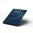 Металлочерепица МП Ламонтерра X (PURETAN-20-RR35-0.5) RR35 Синий
