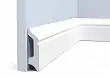 Плинтус дюрополимерный под покраску Hiwood B78 фигурный 2000x77.5x21
