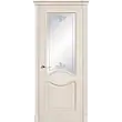 Межкомнатная дверь La Porte серия Classic модель 300.7 ясень карамель со стеклом Санта