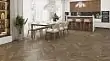 Каменно-полимерная плитка Alpine Floor Chevron Alpine SPC Дуб Насыщенный ECO 18-4