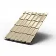 Металлочерепица МП Макси NormanMP (ПЭ-01-1015-0.5) 1015 Светлая слоновая кость