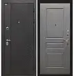 Входная дверь металлическая Интекрон Олимпия Блэк / ФЛ-243-м Графит вуд дуб
