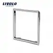 Декоративная вставка в рамку Livolo цвет хром (VL-DF101-chrome)