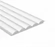 Стеновая панель дюрополимерная под покраску Hiwood LV135 NP 2700x120x12