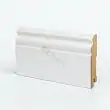 Плинтус МДФ Deartio U105-100 белый 100х16х2050