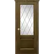 Межкомнатная дверь La Porte серия New Classic модель 200.1 дуб коньяк со стеклом Ромб