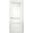 Межкомнатная дверь La Porte серия New Classic модель 200.2 ясень бланко со стеклом Прима