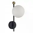 Настенный светильник Lumion Melody цвет черный, золотой арт. 6581/1W  1*40W E14