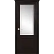 Межкомнатная дверь La Porte серия New Classic модель 200.1 ясень браун матовое стекло Эльза