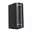 Светильник ландшафтный светодиодный настенный Novotech Street 370839 2*15W черный