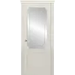Межкомнатная дверь La Porte серия New Classic модель 200.3 ясень карамель со стеклом Адель