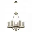 Люстра Lumion Riverly 6524/7 7*60W античная латунь