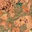 Пробковое покрытие для стен Egen Atlanta Green