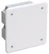 Коробка распаячная СП 92х92х45 IP20 КМ41001 (с саморезами с крышкой) ИЭК UKT11-092-092-040