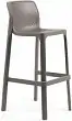 Стул пластиковый барный Net Stool тортора