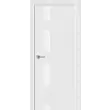 Межкомнатная дверь La Porte серия Modern модель 100.1S эмаль белая со стеклом