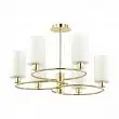 Люстра потолочная Lumion Avery 4559/6C 6*40W золотой