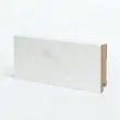 Плинтус МДФ Deartio U106-80 белый 80х16х2050