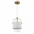 Подвес Lumion Jane цвет латунь, белый арт. 6593/1  1*40W E14